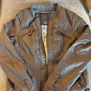 Women’s Brown Leather Jacket